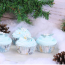 30 caissettes à cupcakes - Christmas Floral Festives - PME