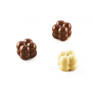 Moule à chocolats "Choco Game" - 11,2 x 24 x h2,7 cm - Silikomart