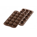 Moule à chocolats "Choco Game" - 11,2 x 24 x h2,7 cm - Silikomart