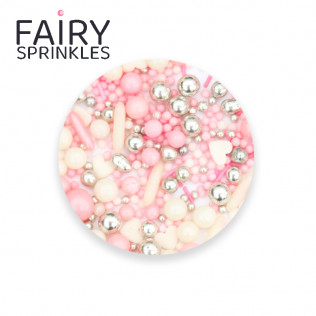 Décors sucrés sprinkles "Love, Love me Do" - 100 g - Fairy Sprinkles