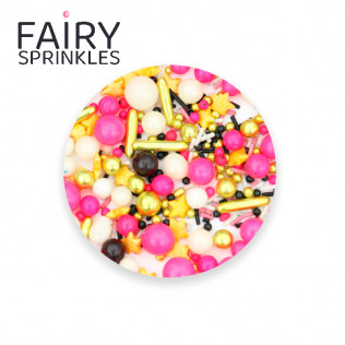 Décors sucrés sprinkles "Show Must Go On" - 100 g - Fairy Sprinkles