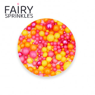 Décors sucrés sprinkles "Peach Please" - 100 g
