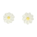 16 décors en sucre fleur "marguerites blanches"