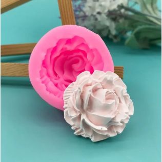 Moule silicone pour décoration de gâteau - Rose 3D de 3,5 cm