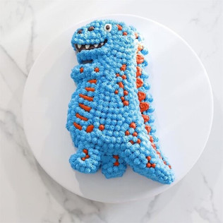 Moule à gâteau en silicone dinosaure - 15 x 6 x 29 cm