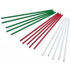 60 bâtonnets à sucettes "Noël" 15cm