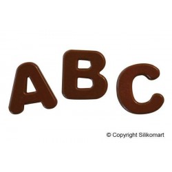 Moule à chocolats en silicone "ABCD"