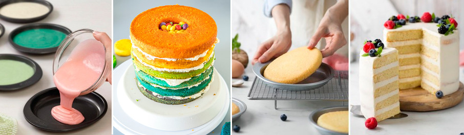Moule layer cake - plusieurs tailles  et formes dispos