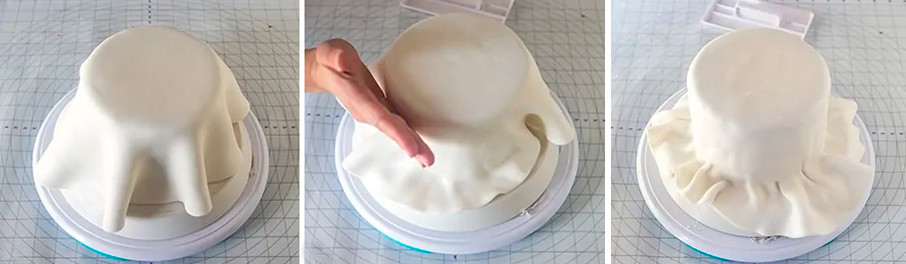 Comment recouvrir un gâteau avec de la pâte à sucre sur feeriecake.fr