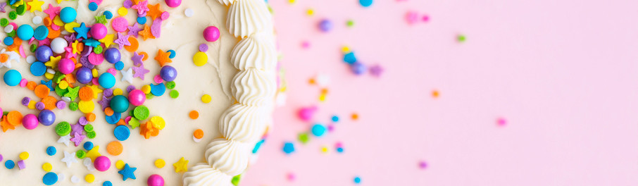 Décorations de gâteau : sprinkles, colorants, confettis | Féerie Cake