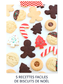 5 recettes faciles biscuits de Noël