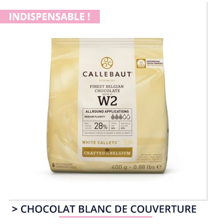 Chocolat blanc Callebaut